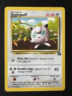 Jigglypuff - Wizards Black Star Promo #7 - 2000 - Pokemon Card - Image 1