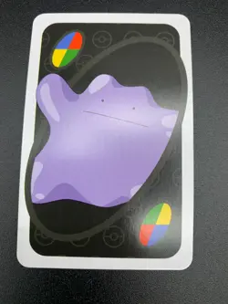 Ditto Black - Japanese Uno Deck Promo Rare Near Mint - Pokemon Card - NM - Image 1