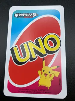 Mewtwo # 9 Yellow Japanese Uno Deck Promo Rare Near Mint - Pokemon Card - NM - Image 2