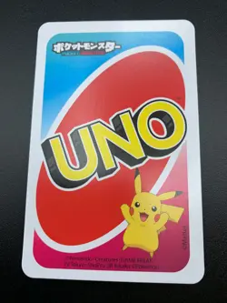 Mewtwo # 9 Yellow Japanese Uno Deck Promo Rare Near Mint - Pokemon Card - NM - Image 3