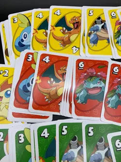 x10 Uno Pokemon Cards Lot Promo Rare Near Mint Japanese Mattel NM - Image 4