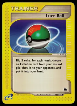 Pokemon Card - Lure Ball Skyridge 128/144 Non Holo - Image 1