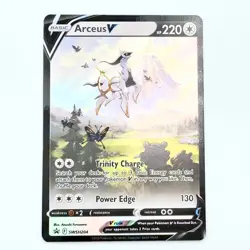 Pokemon TCG Arceus v SWSH204 Sword & Shield Promo Card Near Mint Condition - Image 1
