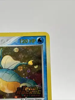 Pokemon Card - Kingdra 12/109 EX Team Rocket Returns Reverse Holo STAMPED - Image 4