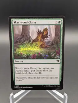 Skyshroud Claim Commander Masters Regular - Image 1