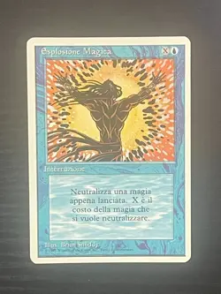 Magic MTG Italian Revised Spell Blast Artist Proof Near Mint - Only 50 Exist! - Image 1