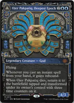 Ojer Pakpatiq, Deepest Epoch (Showcase) M The Lost Caverns of Ixalan 315 - LP MT - Image 1