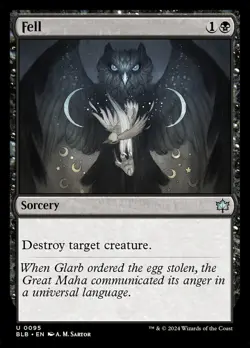 MTG Bloomburrow U Fell #0095 - Image 1