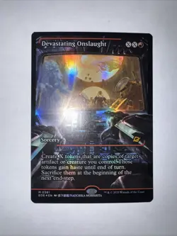 Devastating Onslaught Edge of Eternities Showcase Foil 361 Mtg Magic Eoe - Image 2