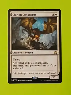 Tarkir: Dragonstorm - Clarion Conqueror (R) #5 - Magic the Gathering - MTG - Image 1