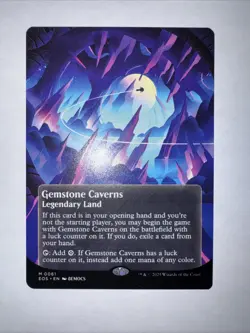Gemstone Caverns (0151) (Borderless) Edge of Eternities Mtg Eoe - Image 2