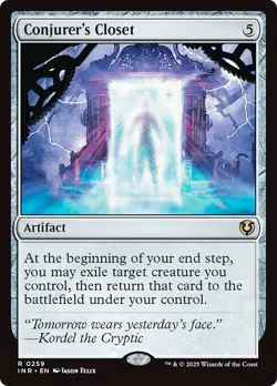CONJURER'S CLOSET x1 mtg NM-M Innistrad Remastered 1 Rare - Image 1