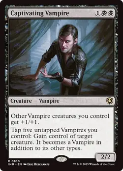 CAPTIVATING VAMPIRE x1 mtg NM-M Innistrad Remastered 1 Rare - Image 1