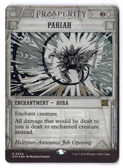 Pariah NM* FOIL SHOWCASE Outlaws In Thunder Junction ENGLISH 0005 -UnltdCards - Image 1