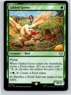 Magic the Gathering Gilded Goose Lord of the Rings Commander MTG Free Shipping! - Image 1