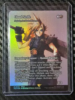 MTG - Cloud Strife (Najeela, the Blade-Blossom) Showcase Foil, Fina Fantasy - Image 1