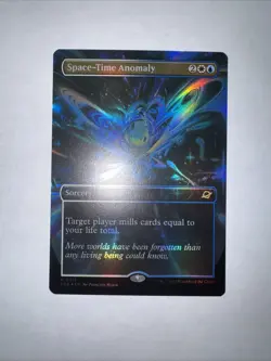 Space-Time Anomaly (Borderless Foil) Edge of Eternities Rare Foil 315 Mtg Eoe - Image 2