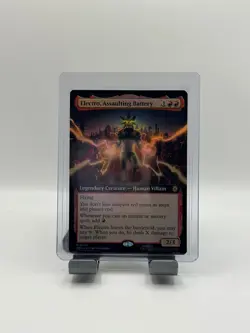 MTG, Electro, Assaulting Battery FOIL (Extended Art) Marvel's Spider-Man Foil - Image 1