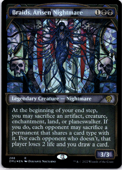 Braids, Arisen Nightmare Showcase FOIL NM MTG - Image 1