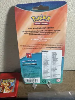 Pokemon TCG Steam Siege Pin Blister Pack Scizor Pin Factory Sealed 2017 Rare - Image 2