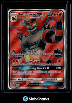 2016 POKEMON SM BLACK STAR PROMOS #SM38 INCINEROAR - Image 1