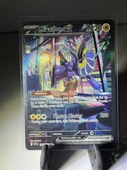 Pokemon TCG Miraidon EX Scarlet & Violet Base Set Holo Ultra Rare Card 244/198 - Image 1