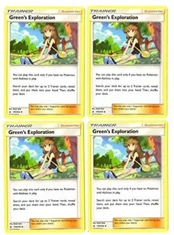 Green's Exploration 175/214 - Unbroken Bonds Trainer Supporter Card Set Pokemon - Image 1