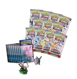 Pokemon TCG Scarlet and Violet Prismatic Evolutions Premium Figure Collection. - Image 2