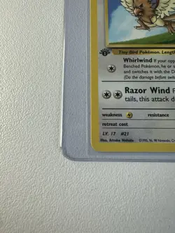 Lt. Surge’s Spearow 1st Edition Gym Heroes 83/132 WOTC Vintage Pokemon - Image 2