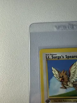 Lt. Surge’s Spearow 1st Edition Gym Heroes 83/132 WOTC Vintage Pokemon - Image 3