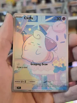 NEW! Cleffa Pokemon TCG POCKET Illustration Rare *SEE DESC* - Image 1