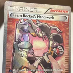 Team Rocket's Handiwork - 124/124 - Fates Collide Pokemon - Dings SEE PICS - Image 3