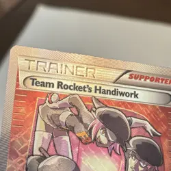 Team Rocket's Handiwork - 124/124 - Fates Collide Pokemon - Dings SEE PICS - Image 4