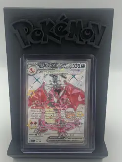 Charizard EX Paldean Fates Tin Promo svp 074 Pokemon TCG NM - Image 1