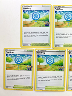 Pokemon Tcg Lot of 5 Stadium Trainer Poke'Stop Common - Image 2