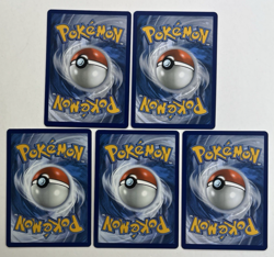 Pokemon Tcg Lot of 5 Stadium Trainer Poke'Stop Common - Image 4