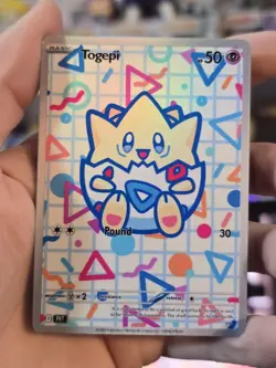 NEW! Togepi Pokemon TCG POCKET Illustration Rare *SEE DESC* - Image 1