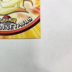 Ninetales #38 - Pokemon - Topps TV Animation - Black Logo - LP - Image 3