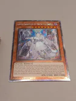 Platinum Secret Lovely Labrynth ofthe Silver Castle RA04-EN295 NM 1st Ed. Yugioh - Image 1