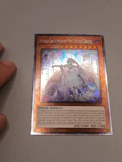 Platinum Secret Lovely Labrynth ofthe Silver Castle RA04-EN295 NM 1st Ed. Yugioh - Image 2