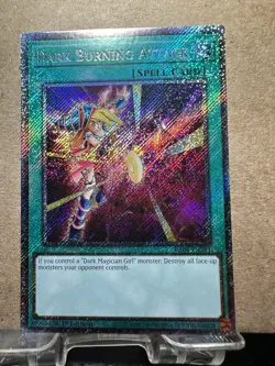 Yugioh! Dark Burning Attack - RA04-EN245 - Platinum Secret Rare - 1st Edition Ne - Image 1