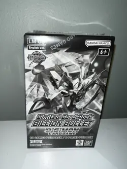 Digimon Card Game Limited Card Pack Box Billion Bullet New Sealed - Image 1