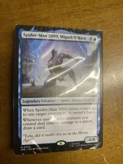 MTG 30 Card Welcome Deck BLUE Spider-Man 2099 Miguel O'Hara - SEALED - Image 2