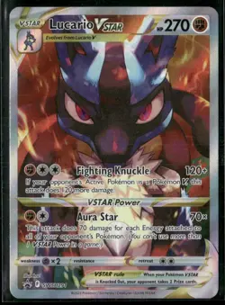 Lucario VSTAR SWSH291 SWSH: Sword & Shield Promo Cards Holo NM - Image 1