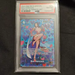 One Piece Card Boa Hancock Emperors in the New World PSA 10 OP07-051 OP09 - Image 1