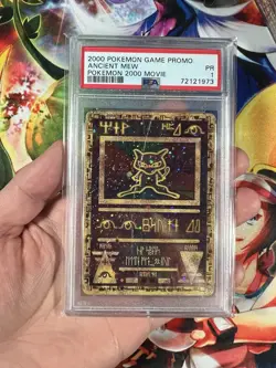 PSA 1 Graded Ancient Mew Pokemon Promo Card! - Image 1