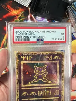 PSA 1 Graded Ancient Mew Pokemon Promo Card! - Image 4