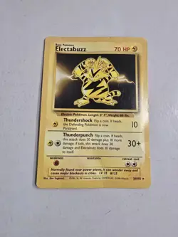 Electabuzz - 20/102 - Pokemon Base Set Rare Card WOTC HP - Image 1