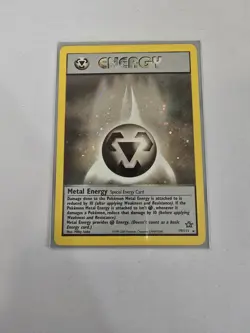 Metal Energy - 19/111 - Pokemon Neo Genesis Unlimited Holo Rare Card WOTC NM - Image 1