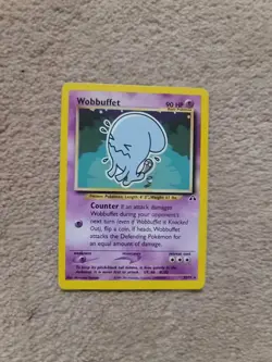 Wobbuffet - 35/75 - Rare Neo Discovery Set - Pokemon Card NM - Image 1